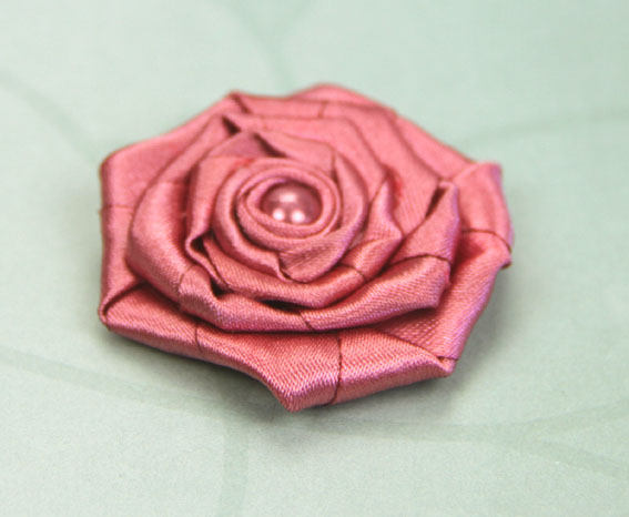 GT-5cm Rosette Dark Rose Flower